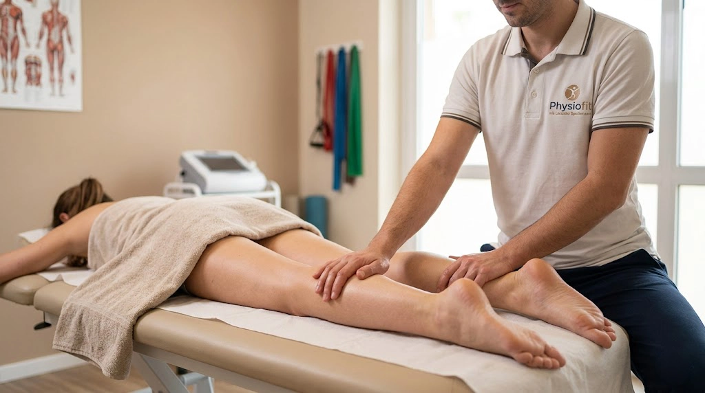 Linfodrenaggio manuale per gambe gonfie Latina Physiofit
