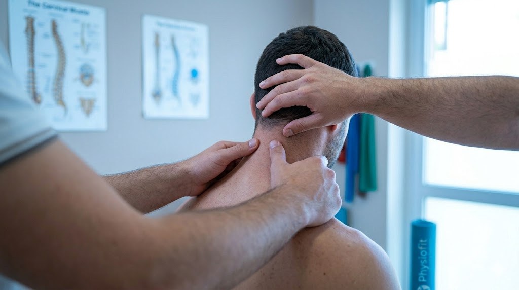 Terapia manuale per cervicale da lavoro a Latina Physiofit